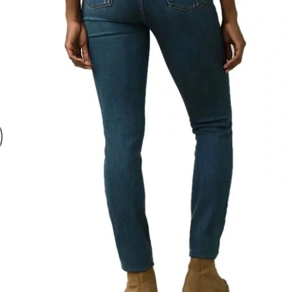 Prana Sienna Jeans True Blue Size 2Tall NWT - Picture 2 of 7